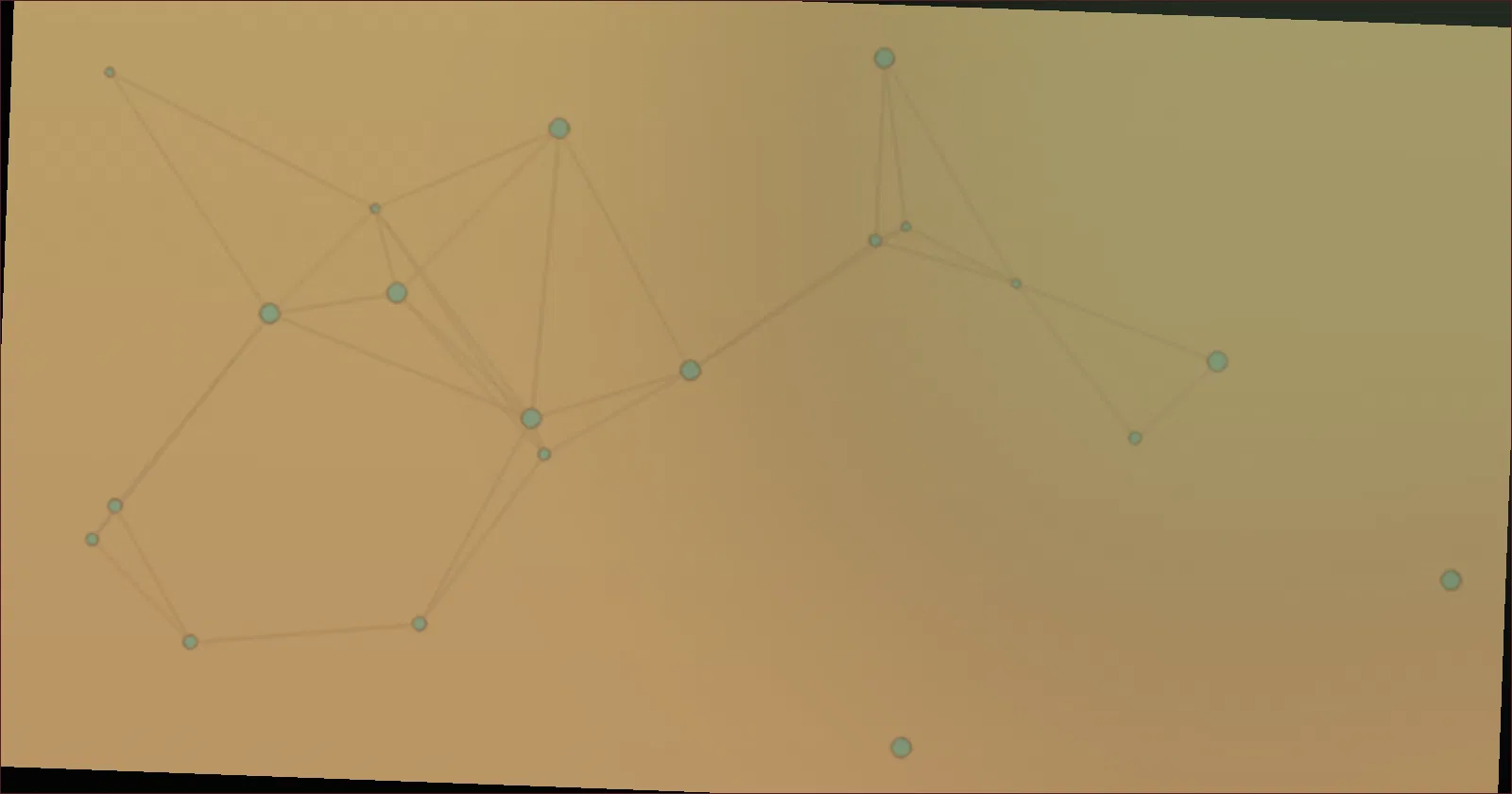 constellation pattern for Building a Home in the Hills and the Ground Beneath It