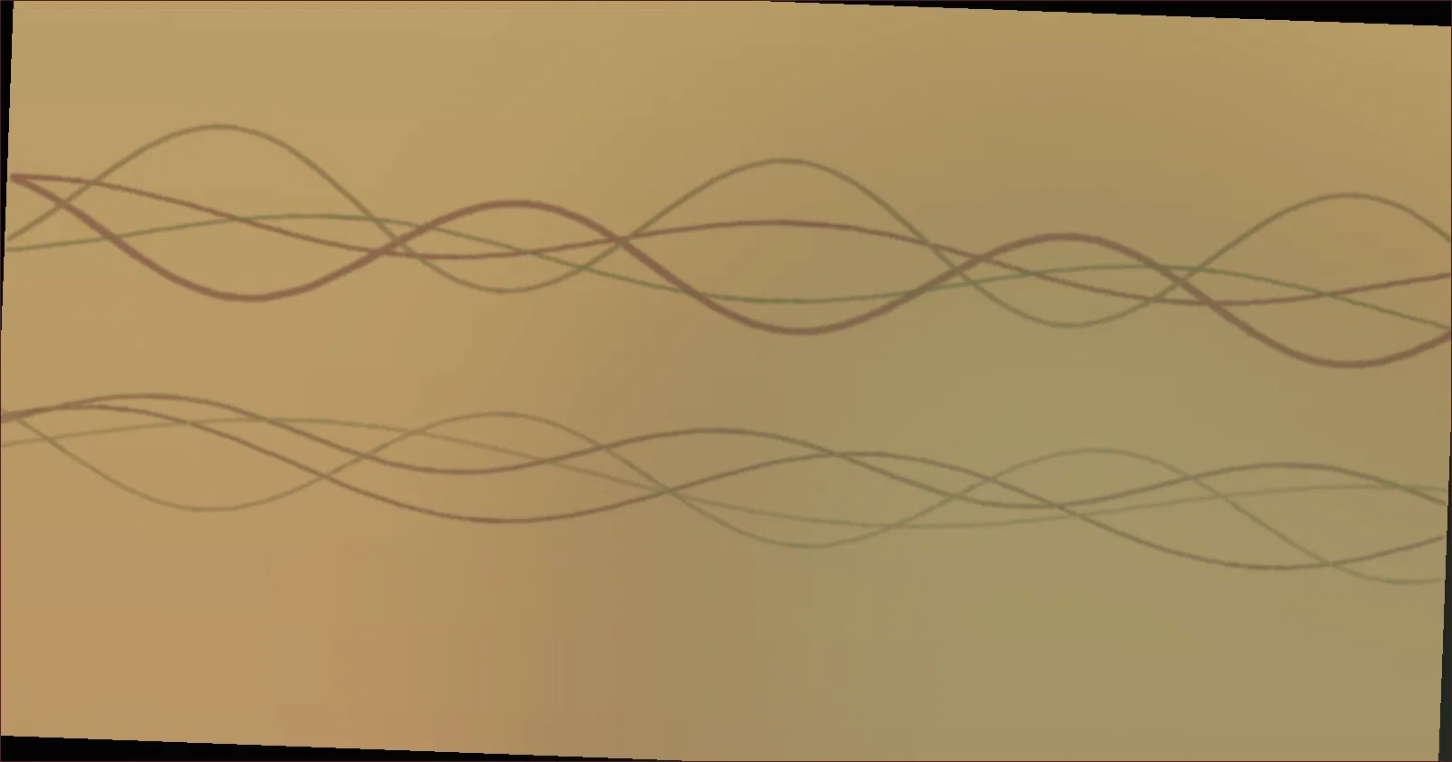 Illustration of a lone traveller gathering supplies in the wild